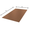 Blacha płaska aluminiowa grubość 0,6mm  arkusze o wymiarze 125x200cm