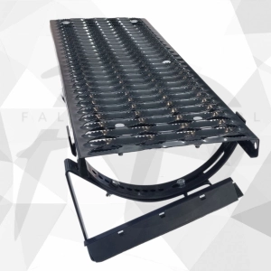 Ława kominiarska 60 cm UNIVERSAL TRITT na rąbek stojący "klik" - zestaw