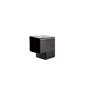 IVT Adapter (kolano), kolor czarny 100x100 mm