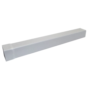 IVT Rura prostokątna szara 100 x 100 mm długość 500 mm