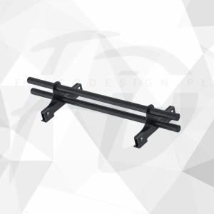 Bariera rurowa przeciwśniegowa IVT TUBE-SNOW Premium 120 cm do paneli na rąbek zatrzaskowy wysoki do 46 mm - zestaw