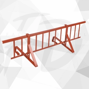 Płotek przeciwśniegowy IVT STAL-SNOW 120 cm do dachówki Paelma S firmy Benders - zestaw