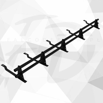 Bariera rurowa przeciwśniegowa IVT TUBE-SNOW 300 cm do blachy trapezowej - zestaw