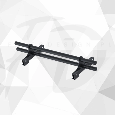 Bariera rurowa przeciwśniegowa IVT TUBE-SNOW Premium 120 cm do paneli na rąbek zatrzaskowy niski do 32 mm - zestaw