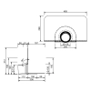 Wpust attykowy EASY - 110 MM