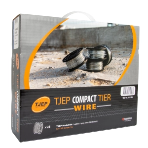 Drut wiązałkowy TJEP COMPACT TIER 1,3mm ocynk galwaniczny 24szt