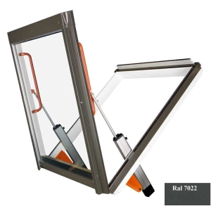 Klapa dymowa FAKRO FSU P2 – Antracyt RAL 7016