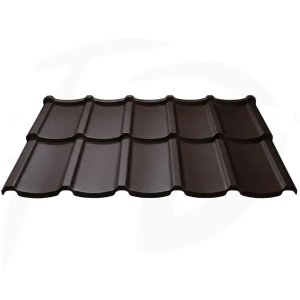 Blachodachówka Talia Nova w powłoce Wrinkle MAT PLUS od ThyssenKrupp 60 lat gwarancji Blachodachówka Talia Nova w powłoce Wrinkle MAT PLUS od ThyssenKrupp 60 lat gwarancji