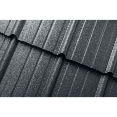 Blachodachówka Estima firmy Blachotrapez Aluminium 60 lat gwarancji