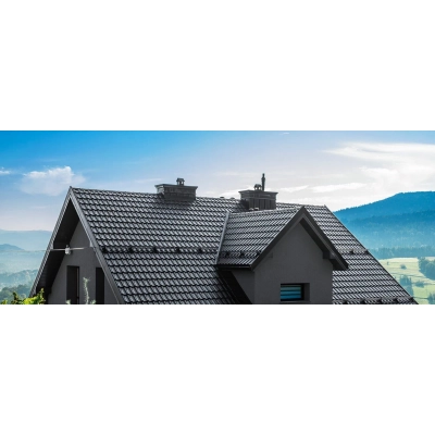Blachodachówka German Simetric 30 firmy Blachotrapez Aluminium Stucco 60 lat gwarancji