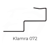 Klamra do gąsiora Creaton BZ – IVT 072, 50 szt.