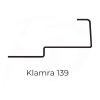 Klamra do gąsiora nr 2 Koramic – IVT 139, 50 szt.