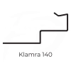 Klamra do gąsiora Creaton PMZ (Meindl nr 5) – IVT 140, 50 szt.