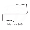 Klamra do gąsiora Creaton PS / Simpla – IVT 248, 50 szt.
