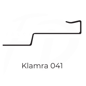 Klamra do gąsiora Koramic FZ 32 – IVT 041, 50 szt.