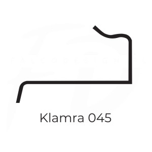 Klamra do gąsiora Braas Konisch – IVT 045, 50 szt.