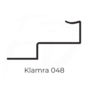 Klamra do gąsiora Creaton BMK (Meindl nr 1) – IVT 048, 50 szt.