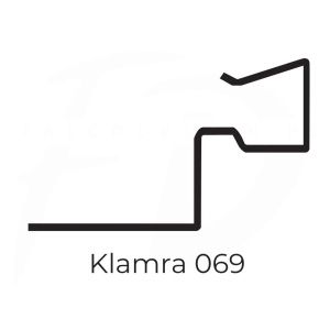 Klamra do gąsiora Koramic L15 – IVT 069, 50 szt.