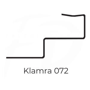 Klamra do gąsiora Creaton BZ – IVT 072, 50 szt.