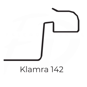 Klamra do gąsiora nr 18 Erlus – IVT 142, 50 szt.
