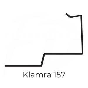 Klamra do gąsiora nr 1 Bogen – IVT 157, 50 szt.