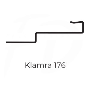 Klamra do gąsiora Creaton BK – IVT 176, 50 szt.