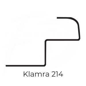 Klamra do gąsiora Creaton PRU – IVT 214, 50 szt.
