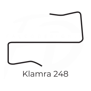 Klamra do gąsiora Creaton PS / Simpla – IVT 248, 50 szt.