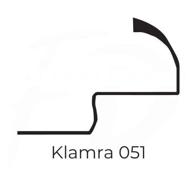 Klamra do gąsiora nr 11 Koramic – IVT 051, 50 szt.