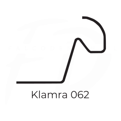 Klamra do gąsiora nr 2 Bogen – IVT 062, 50 szt.