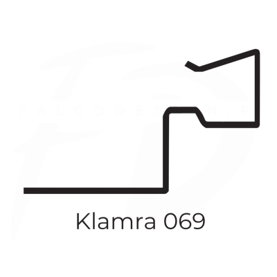 Klamra do gąsiora Koramic L15 – IVT 069, 50 szt.