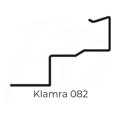 Klamra do gąsiora nr 20 Bogen – IVT 082, 50 szt.