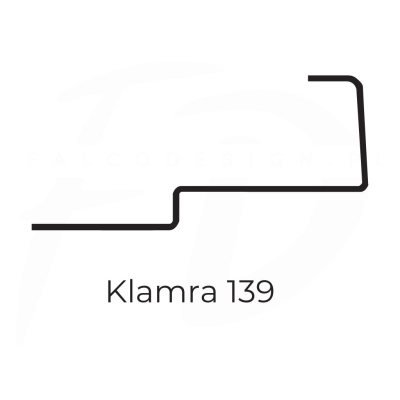 Klamra do gąsiora nr 2 Koramic – IVT 139, 50 szt.