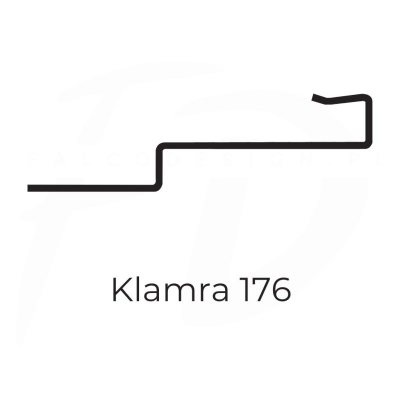 Klamra do gąsiora Creaton BK – IVT 176, 50 szt.