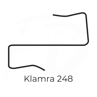 Klamra do gąsiora Creaton PS / Simpla – IVT 248, 50 szt.