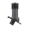 Kominek wentylacyjny HiVent nieocieplony fi 125 do dachówki Heidelberg firmy Creaton – kolor Planar grafitowa
