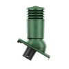 Kominek wentylacyjny HiVent ocieplony fi 150 do dachówki Palema firmy Benders – kolor Jasnozielony oliwkowy