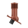 Kominek wentylacyjny HiVent nieocieplony fi 150 do dachówki Piemont firmy Röben – kolor Kasztan angoba