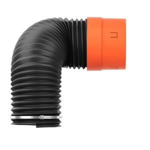 Rura przyłączeniowa Kronoflex Ø125 mm, 100 cm – Krono-Plast