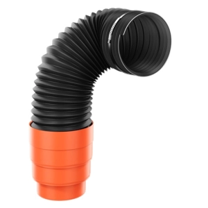 Rura przyłączeniowa Kronoflex Plus Ø150 mm, 100 cm z opaską zaciskową – Krono-Plast