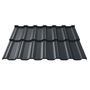Blachodachówka FINLANDIA 350 de-Lux Blach-Pol - Poliester JET-MAT [BTX] 35 μm