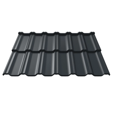 Blachodachówka FINLANDIA 350 de-Lux Blach-Pol - Poliester JET-MAT [BTX] 35 μm
