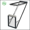 Okno balkonowe FAKRO FGU-X P50 GREENVIEW – antracyt RAL 7016
