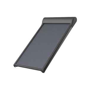 Markiza zewnętrzna FAKRO AMZ KOMFORT Electro 230 090 ciemny popiel - RAL 7016, Grupa I