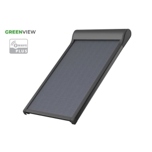 Markiza zewnętrzna FAKRO AMZ KOMFORT Z-Wave 090 ciemny popiel - RAL 7016, Grupa I