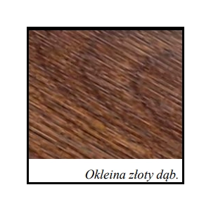 Okno dachowe PVC FAKRO PTP-X U41 – okleina złoty dąb, bez nawiewnika, oblachowanie RAL 9005