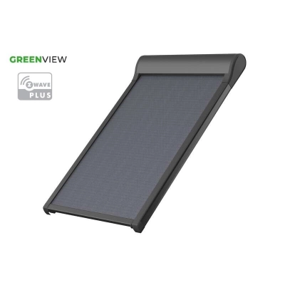 Markiza zewnętrzna FAKRO AMZ KOMFORT Z-Wave 090 ciemny popiel - RAL 7016, Grupa I