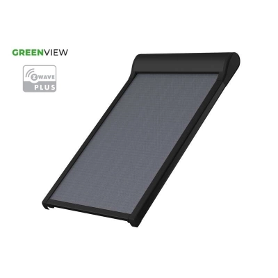 Markiza zewnętrzna FAKRO AMZ KOMFORT Z-Wave 090 ciemny popiel - RAL 9005, Grupa I