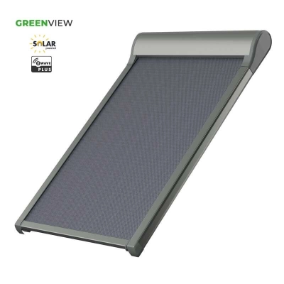 Markiza zewnętrzna FAKRO AMZ KOMFORT Z-Wave Solar 089 grafitowy - RAL 7022, Grupa I