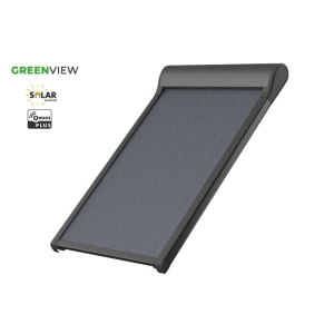 Markiza zewnętrzna FAKRO AMZ KOMFORT Z-Wave Solar 089 grafitowy - RAL 7016, Grupa I